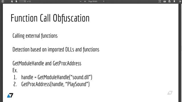14 Antivirus vs call obfuscation смотреть онлайн
