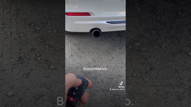 BMW i320 заслонка на вихлоп смотреть онлайн