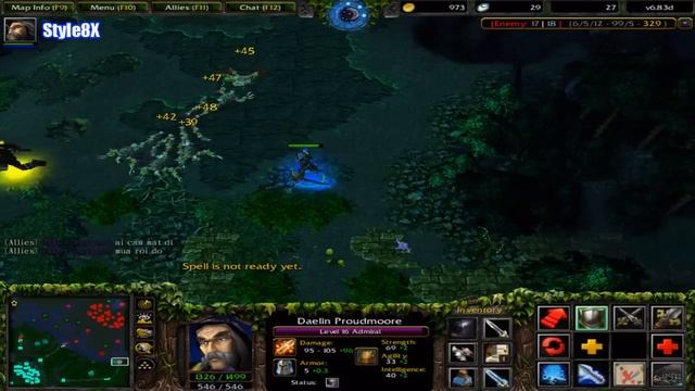 DotA 1 Kunkka Super Carry Good Game -DotA 6.83d Style8x смотреть онлайн