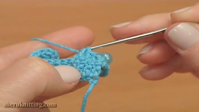 Crochet Picot Edge With Beads Part 24 of 28 Crochet Basics/ CROCHET EDGE WITH BEADS смотреть онлайн