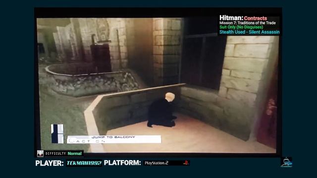 Hitman Contracts - Mission 7 - Silent Assassin - Suit Only - PS2 смотреть онлайн