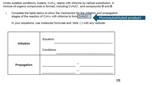 Limitations to the radical substitution mechanism смотреть онлайн