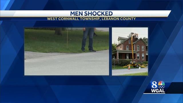 Two people taken to hospital after being shocked in Lebanon County смотреть онлайн