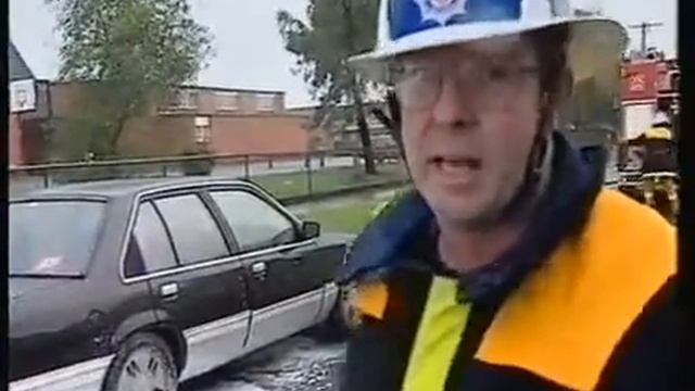 Dandenong CFA On Emergency 000 (TV Show) In 1996