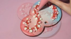 Роза на прянике . Объемные цветы без насадки. Часть 2. Пряники на 8 Марта