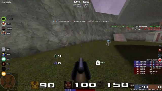 4v4 Quakeworld Teamfortress Remastered - Clan Game (BDE vs SoBaR) смотреть онлайн