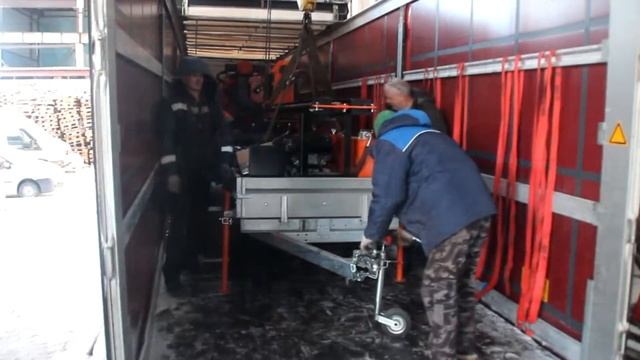 Видео из цеха. Отгрузка СБУ УРБ МИНИ и ГБУ 24Л. Завод Буровой Техники. смотреть онлайн