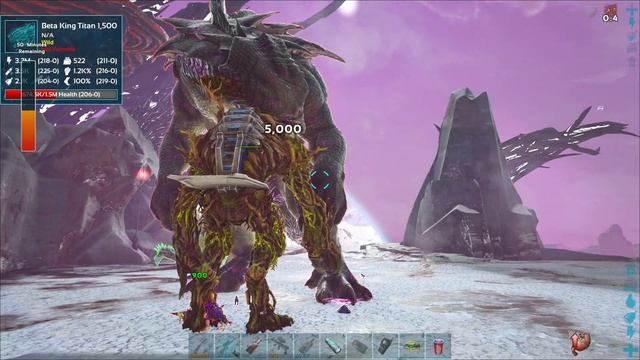 [WNG] ARK Extinction Beta King Titan Kill смотреть онлайн