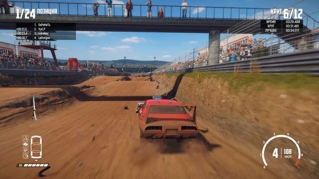Wreckfest на MOZA R5. смотреть онлайн