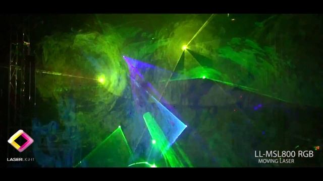 MOVING LASER RGB LL-MSL800 RGB - LASER LIGHT смотреть онлайн