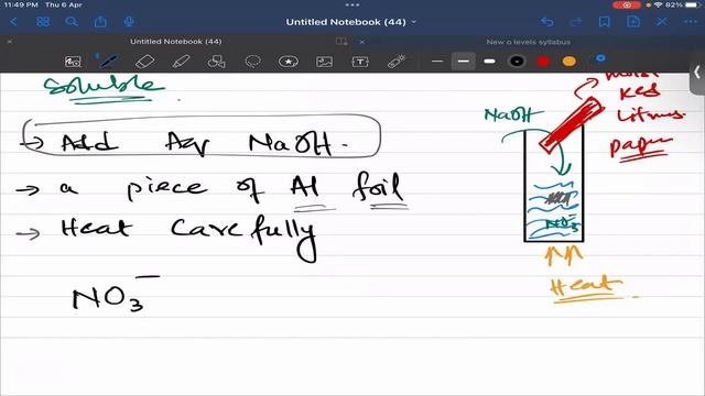 O-Level Chemistry | Qualitative Analysis l Test For ANIONS, GAS and FLAME TEST [2/2] смотреть онлайн