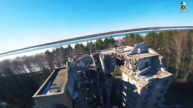 Снос санатория энергетик./Demolition of "Energetic" sanatorium смотреть онлайн