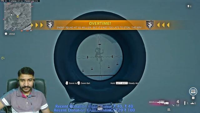 Call Of Duty Warzone Live | LW3 20X Scope Gameplay | Warzone Live Stream Hindi |@clusterx Part124 смотреть онлайн