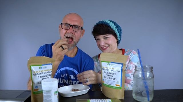 Rachel ate beef liver, heart and kidneys | Review of Grassland Nutrition carnivore snacks смотреть онлайн