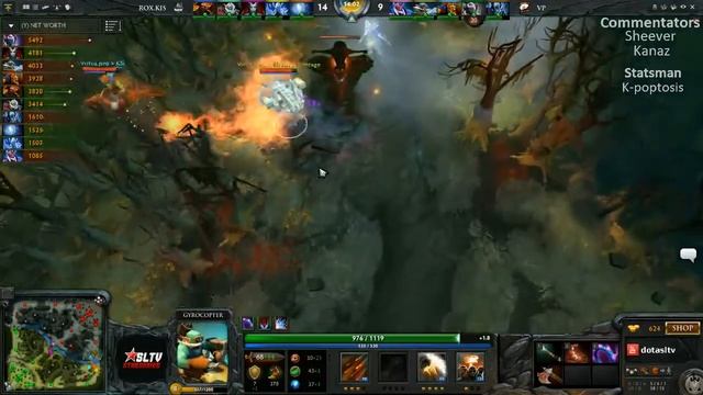 StarLadder Season VI: VP vs RoX.KIS /w Kanaz смотреть онлайн