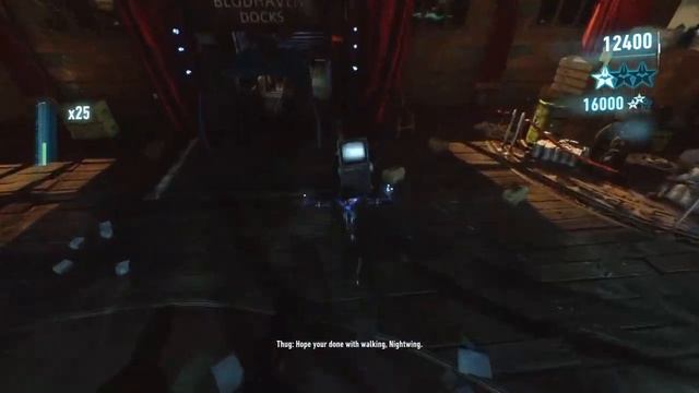 Batman: Arkham Knight Shark Bait Nightwing 3 Stars смотреть онлайн