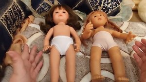 Кукла D Nenes Carmen Gonzalez 34см. Молд Хави☺ Наряды от Светы Якуповой☺ Сравнение с Вихтелем ☺