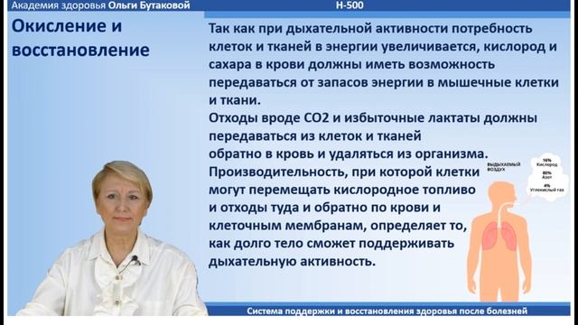 О. Бутакова. Н-500. Водород и Здоровье. Какая зависимость.