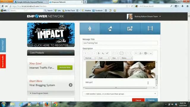 Blogging For Passion And Profit - Live Training смотреть онлайн