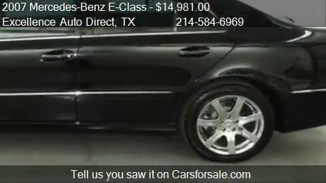 2007 Mercedes-Benz E-Class E350 4dr Sedan for sale in Addiso смотреть онлайн