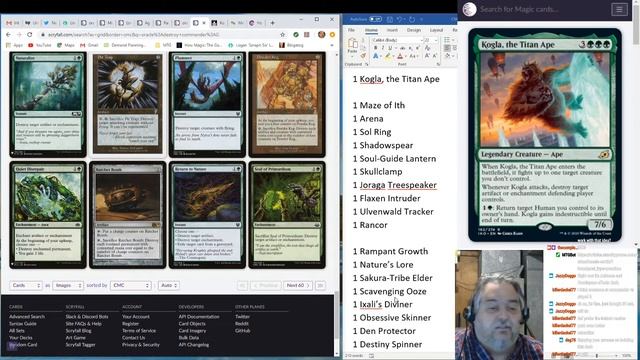Commander Deckbuilding with KOGLA, THE APE TITAN! #CMDR #MTG #EDH #Ikoria #KONG смотреть онлайн