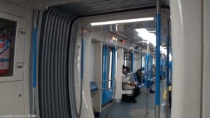 Метропоезд Москва - 01.12.2017