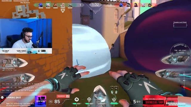First Fail After Getting Back | Tarik | Valorant