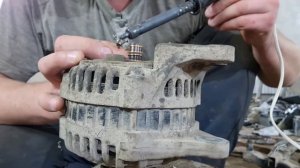 ремонт генератора Kia spectra