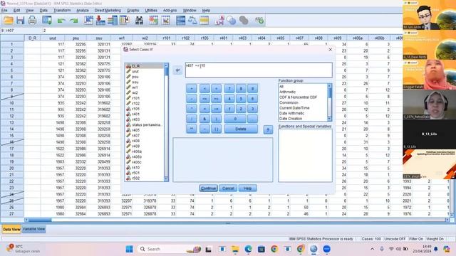 Sharing Session Seri SPSS смотреть онлайн