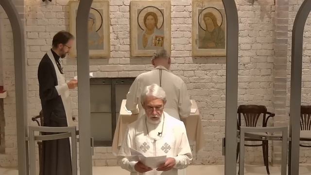 Вечерня на русском языке. Преображение Господне. 18 августа 2024 смотреть онлайн