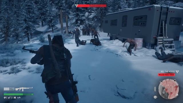 Days Gone - Mcleod Ridge Zombies Horde Boss Battle (Days Gone 2019) PS4 Pro смотреть онлайн