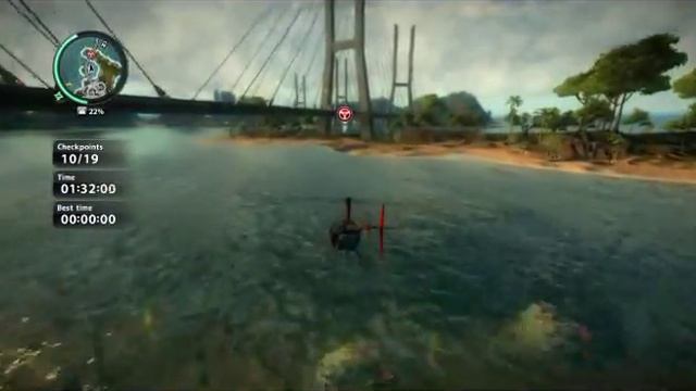 How to win Bridge of Death race Just Cause 2 смотреть онлайн