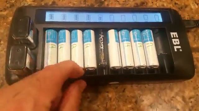 8 AA NiCd 1000mAh Rechargeable Batteries Baseline Battery NI CD Review смотреть онлайн