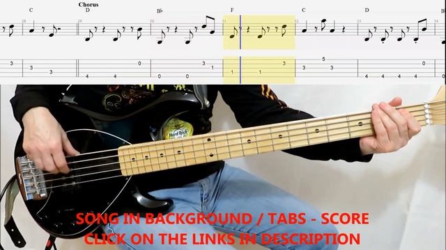 Selena Gomez, Rauw Alejandro - Baila Conmigo (BASS TABS - SCORE - LINE - COVER) смотреть онлайн