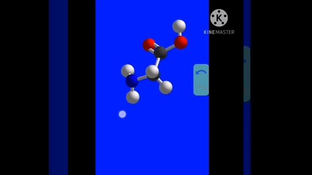 3D structure of Glycine // 3D molecular structure of Glycine // 3D structure of C2H5NO2 смотреть онлайн