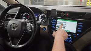 Camry 70 3.5 дорестайл, после замены аккумулятора перестала работать система RCD, как включить