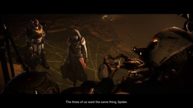 Meet The Spider Cutscene - Destiny 2: Forsaken (Petra Venj - The Deal) смотреть онлайн
