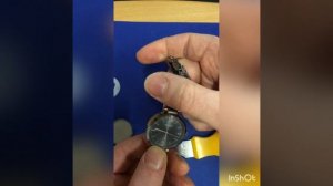 Замена батарейки (элемента питания) в часах Fossil / Replacing the battery in a watch Fossil