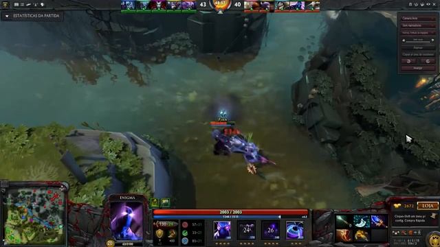 Enigma Win DOTA 2 смотреть онлайн