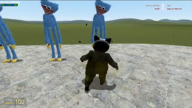 PLAYING AS ALL SIREN HEAD AND CARTOON CAT TREVOR HENDERSON CREATURES In Garry's Mod! смотреть онлайн