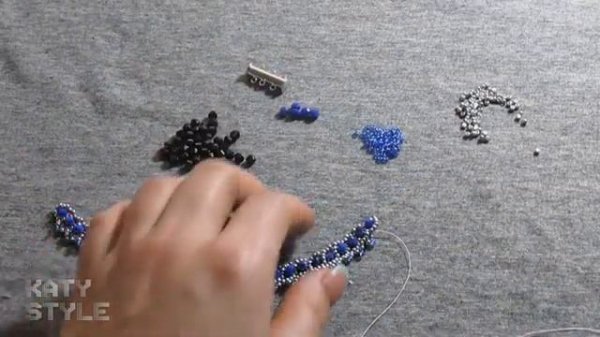 How to make a bracelet_ Bead and Pearl Bracelet_Beautiful bracelet_DIY (360p)