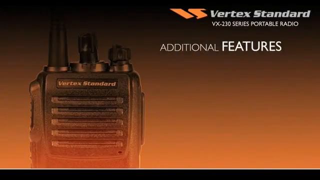 Vertex VX 231 Portable Radio