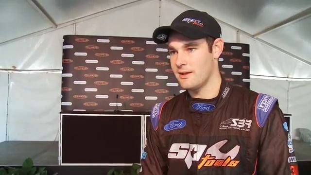 Shane van Gisbergen talks about winning the Sunday race at Darwin 2011 смотреть онлайн