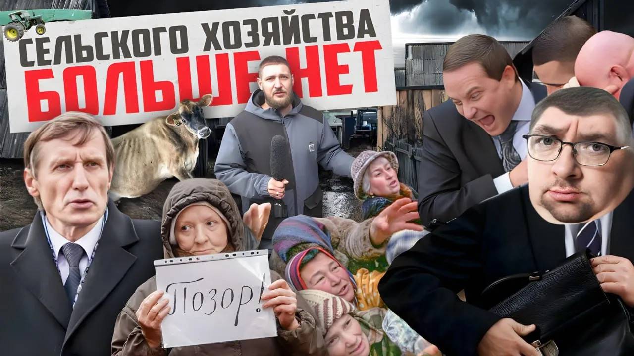 Мельниченко: землю украли, коров забили | Прекрасная Россия смотреть онлайн