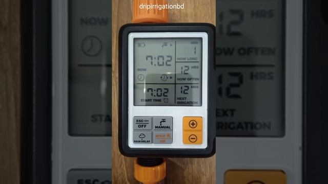 Digital Irrigation Timer for lawns, gardens, shrubs, pots and for holiday watering смотреть онлайн