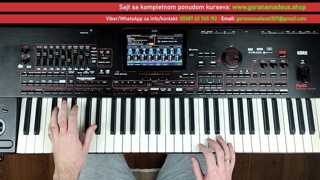 REFREN u 3 NIVOA TEŽINE, BAS KONTRA i ARANŽERSKI NAČIN! #korgpa4x смотреть онлайн