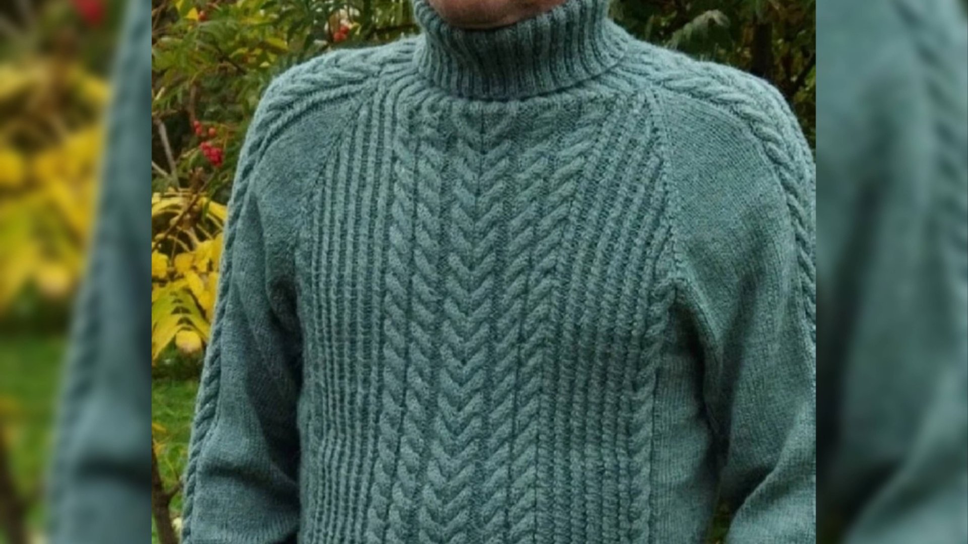 Мужской свитер Мк. Часть 1.Вяжу свитер папе.