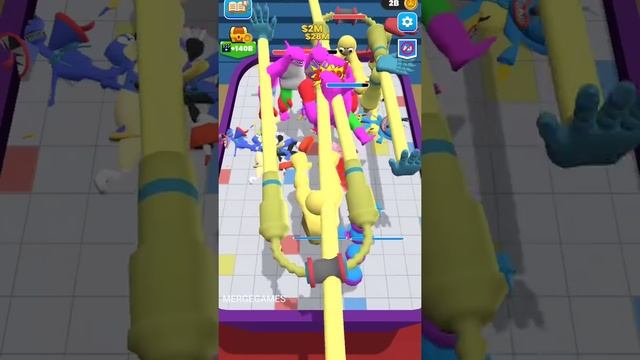 Merge Master Blue Monster: Funny Game All Levels Gameplay (iOS,Android) Part 12 - Siren Head Monste смотреть онлайн