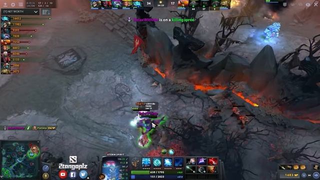 DOTA 2 ►「Highlight」Sl4d1n ► Storm Spirit [MMR 7126] смотреть онлайн