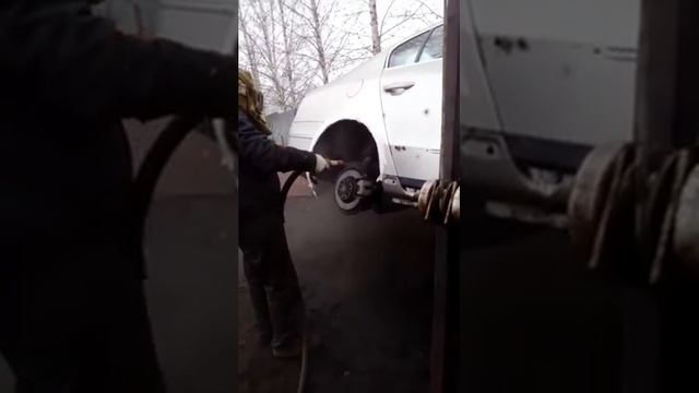 Пескоструй. Днище. Авто смотреть онлайн